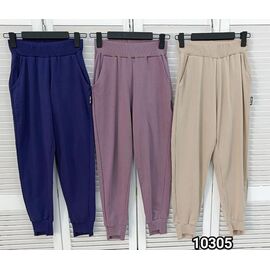 Фотография Штаны спортивные женские 10305 navy р.S-XL "LOOK" недорого оптом от прямого поставщика