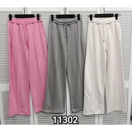 Фотография Штаны спортивные женские 11302 pink р.S-XL "LOOK" недорого оптом от прямого поставщика