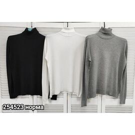 Фотография Свитер женский 254523 black р.one size "LOOK" недорого оптом от прямого поставщика