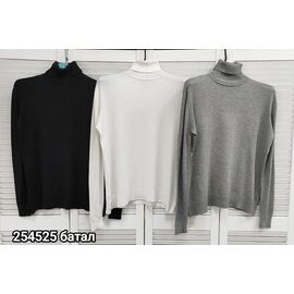 Фотография Свитер женский 254525 black р.one size "LOOK" недорого оптом от прямого поставщика