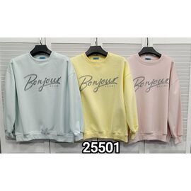 Фотография Свитер женский 25501 beige р.one size "LOOK" недорого оптом от прямого поставщика