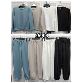 Фотография Костюм спортивный женский тёплый 25903 l.blue р.44-48 "LOOK" недорого оптом от прямого поставщика