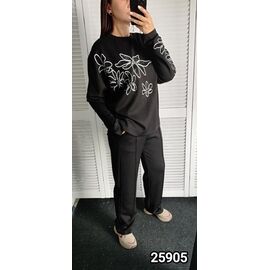 Костюм жіночий 25905 black р.44-50 "LOOK" недорого оптом від прямого постачальника
