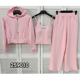 Фотография Костюм спортивный женский тёплый 25910 pink р.one size "LOOK" недорого оптом от прямого поставщика