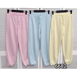 Фотография Штаны спортивные женские 6682 l.blue р.S-XL "LOOK" недорого оптом от прямого поставщика