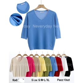 Светр жіночий E1284 red р.S-XL "Emsweekis" недорого оптом від прямого постачальника