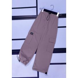 Фотография Штаны детские спортивные на девочку K251 powder р.104-128 "Kosmy" недорого оптом от прямого поставщика