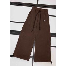 Фотография Штаны детские спортивные зимние на девочку 596 brown р.128-158 "Kosmy" недорого оптом от прямого поставщика