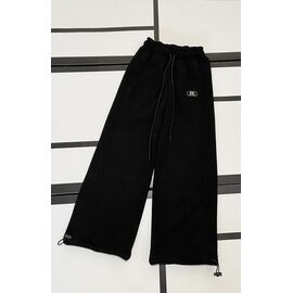 Фотография Штаны детские спортивные зимние на девочку 596 black р.128-158 "Kosmy" недорого оптом от прямого поставщика