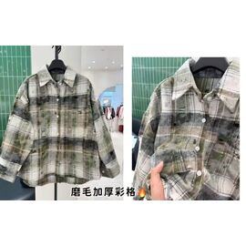 Фотография Рубашка детская на девочку C53 khaki р.120-170 "Delfinka" недорого оптом от прямого поставщика