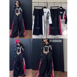 Костюм дитячий спортивний на дівчинку CT01 white р.120-170 "Delfinka" недорого оптом від прямого постачальника