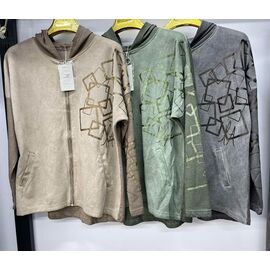 Кофта жіноча 136 grey р.2XL-5XL "Kaffir Lily" недорого оптом від прямого постачальника