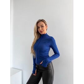 Фотография Кофта женская 1697 blue р.42-48 "BONJOUR" недорого оптом от прямого поставщика