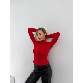 Фотография Кофта женская 1697 red р.42-48 "BONJOUR" недорого оптом от прямого поставщика