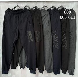 Фотография Штаны спортивные мужские 005 navy р.46-54 "Shon" недорого оптом от прямого поставщика