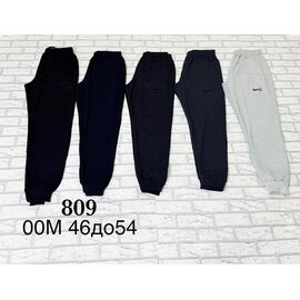 Фотография Штаны спортивные мужские 00M-2 d.grey р.46-54 "Shon" недорого оптом от прямого поставщика