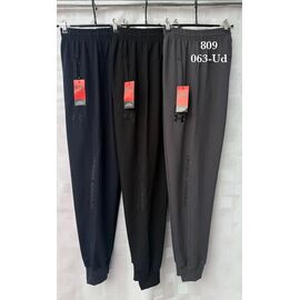 Штани спортивні чоловічі 063UD black р.48-58 "Shon" недорого оптом від прямого постачальника