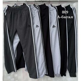 Штани спортивні чоловічі A1B-1 black р.58-62 "Shon" недорого оптом від прямого постачальника