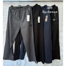Штани спортивні чоловічі BR1 grey р.56-64 "Shon" недорого оптом від прямого постачальника
