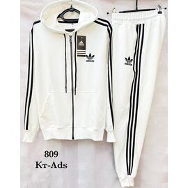 Фотография Костюм спортивный мужской KTADS1 white р.S-2XL "Shon" недорого оптом от прямого поставщика