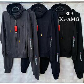 Фотография Костюм спортивный мужской KTAMG1 grey р.48-58 "Shon" недорого оптом от прямого поставщика