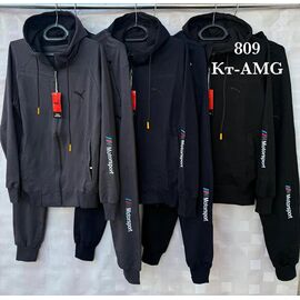 Фотография Костюм спортивный мужской KTAMG2 grey р.48-58 "Shon" недорого оптом от прямого поставщика