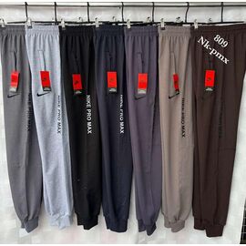 Штани спортивні чоловічі NKPRMX1 grey р.48-58 "Shon" недорого оптом від прямого постачальника