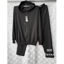 Костюм спортивний чоловічий S2020 black р.56-64 "Shon" недорого оптом від прямого постачальника