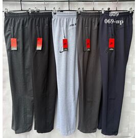 Штани спортивні чоловічі S2061 navy р.48-58 "Shon" недорого оптом від прямого постачальника