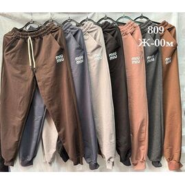 Штани спортивні жіночі Ж009M beige р.44-52 "Shon" недорого оптом від прямого постачальника