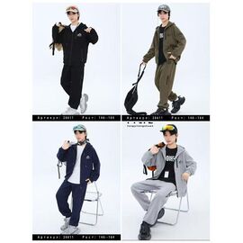 Костюм дитячий спортивний на хлопчика 26611 grey р.146-164 "Delfinka" недорого оптом від прямого постачальника