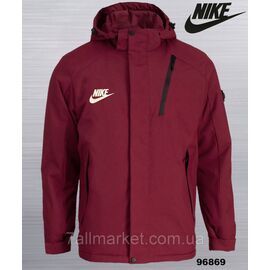 Куртка чоловіча демісезонна стьобана NIKE розміри 48-56 (3цв) "REMAIN" недорого від прямого постачальника