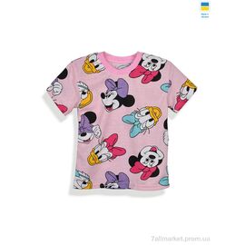 Фотография Футболка детская Лето 111261 рожевий (5 шт. р.сетка 92-122) "Kir15" недорого оптом от прямого поставщика