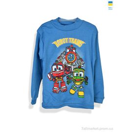 Кофта дитяча Весна/осінь 18426 блакитний (4 шт. р.сітка86-116) "Kir15" недорого оптом від прямого постачальника