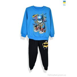 Фотография Спортивный костюм детский Весна/осень 187281 блакитний (4 шт. р.сетка 98-122) "Kir15" недорого оптом от прямого поставщика