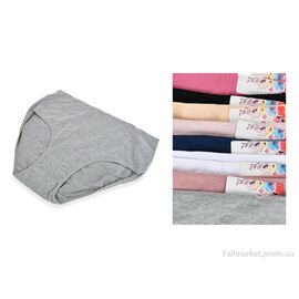 Фотография Трусы Весна/осень X4487 (12213) mix (12 шт. р.сетка 3XL-5XL) "Obuvok" недорого оптом от прямого поставщика