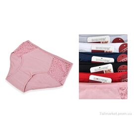 Фотография Трусы Весна/осень X4124 (12335) mix (12 шт. р.сетка XL-3XL) "Obuvok" недорого оптом от прямого поставщика