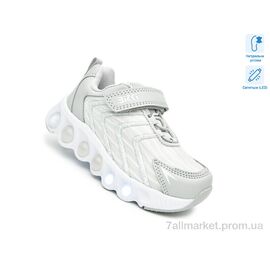 Кросівки дитячі модні Весна/осінь 60027F LED (8 пар р.27-32) "TOM.M" недорого оптом від прямого постачальника
