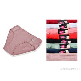 Фотография Трусы Весна/осень C303 (12332) mix (12 шт. р.сетка XL-3XL) "Obuvok" недорого оптом от прямого поставщика