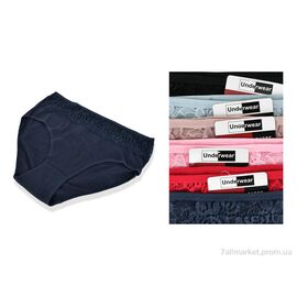 Фотография Трусы Весна/осень M015 (12307) mix (12 шт. р.сетка 2XL-4XL) "Obuvok" недорого оптом от прямого поставщика