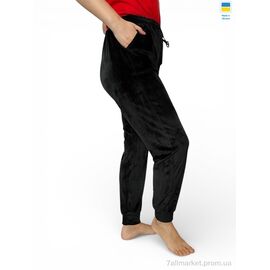 Фотография Спортивные брюки женские Весна/осень 330018 чорний (4 шт. р.сетка XL-4XL) "Sport style" недорого оптом от прямого поставщика