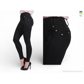 Фотография Лосинсы женские Весна/осень 5852-1 чорний (4 шт. р.сетка S-XL) "Margo" недорого оптом от прямого поставщика