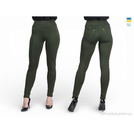 Фотография Лосинсы женские Весна/осень 531 хакі (4 шт. р.сетка S-XL) "Margo" недорого оптом от прямого поставщика