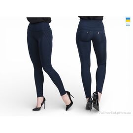 Фотография Лосинсы женские Весна/осень 5004-1 синій (4 шт. р.сетка XL-4XL) "Margo" недорого оптом от прямого поставщика