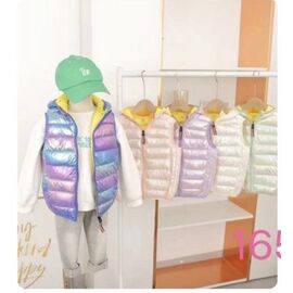 Фотография Жилетка детская на девочку 165 white р.90-130 "Farbique" недорого оптом от прямого поставщика