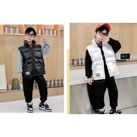 Фотография Жилетка детская на девочку 108 black р.120-160 "Farbique" недорого оптом от прямого поставщика