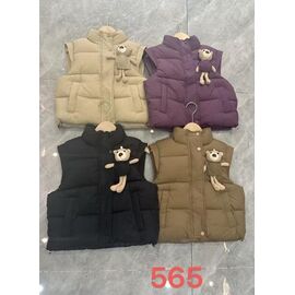 Фотография Жилетка детская на девочку 565 violet р.110-150 "Farbique" недорого оптом от прямого поставщика