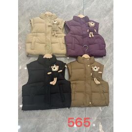 Фотография Жилетка детская на девочку 565 nude р.110-150 "Farbique" недорого оптом от прямого поставщика