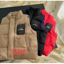 Фотография Жилетка детская на девочку 564 beige р.120-160 "Farbique" недорого оптом от прямого поставщика