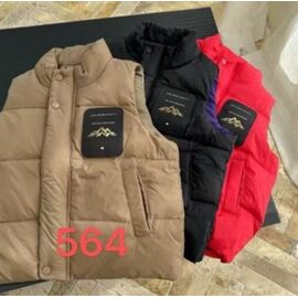 Фотография Жилетка детская на девочку 564 black р.120-160 "Farbique" недорого оптом от прямого поставщика